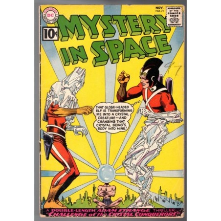 MYSTERY IN SPACE 71 - DC 1961 - BAGGED BOARDED - VG+(4.5)