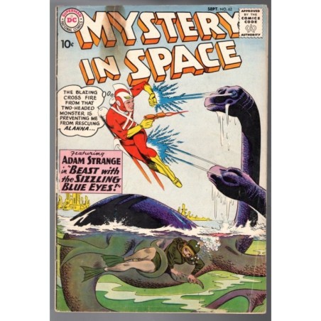 MYSTERY IN SPACE 62 - DC 1960 - BAGGED BOARDED - GD (2.0)