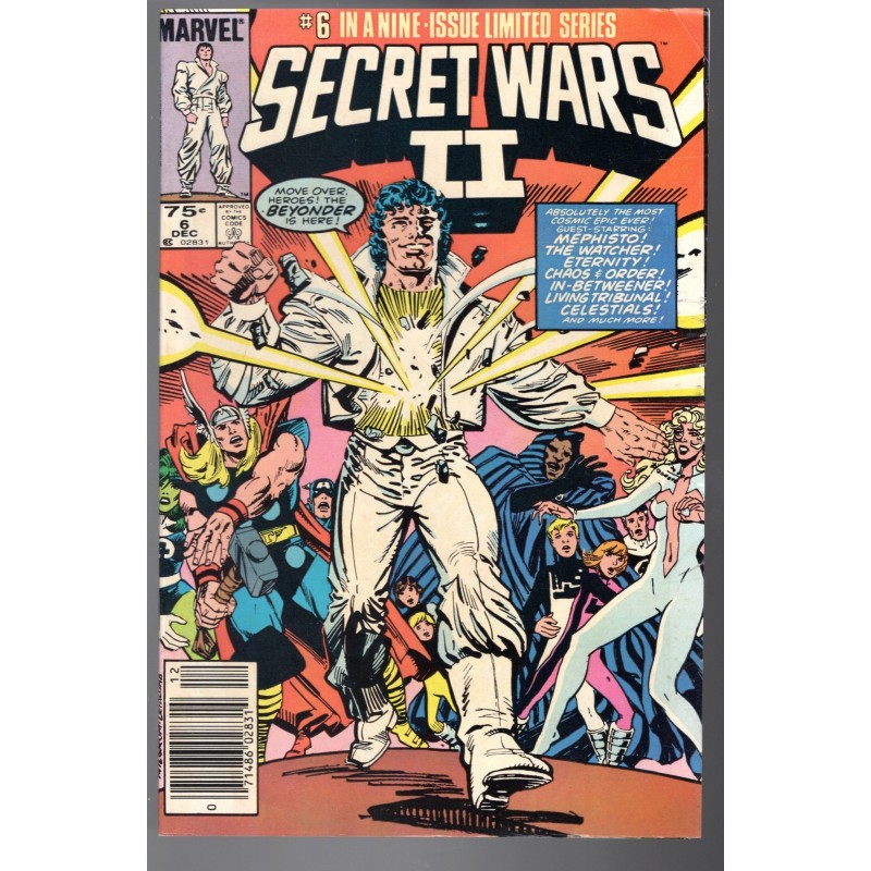 SECRET WARS II 6 - MARVEL 1985 - BAGGED BOARDED - FN/VF (7.0)