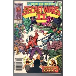 SECRET WARS II 7 - MARVEL 1986 - BAGGED BOARDED - VG+(4.5)