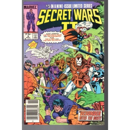 SECRET WARS II 5 - MARVEL 1985 - BAGGED BOARDED - VF (8.0)