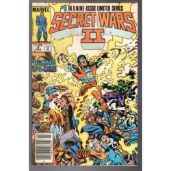 SECRET WARS II 9 - MARVEL 1986 - BAGGED BOARDED - FN/VF (7.0)