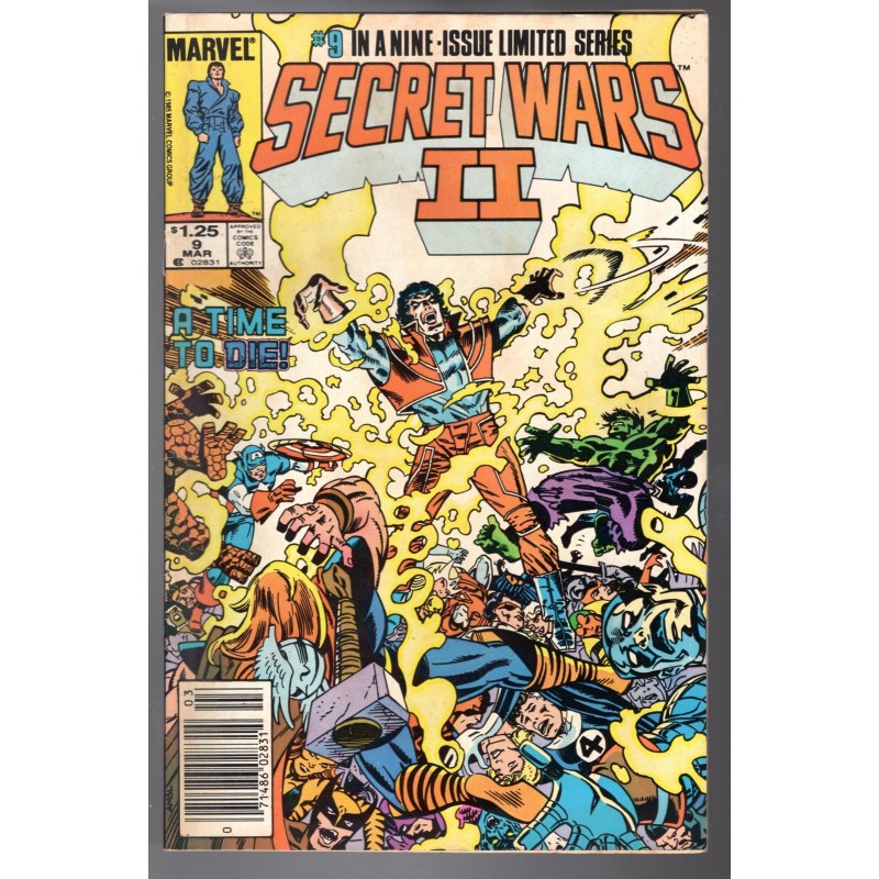 SECRET WARS II 9 - MARVEL 1986 - BAGGED BOARDED - FN/VF (7.0)