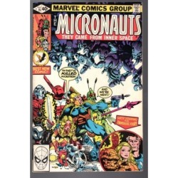 THE  MICRONAUTS 15 - MARVEL 1979 - BAGGED BOARDED - VF (8.0)