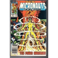 THE MICRONAUTS. THE NEW VOYAGES 9 - MARVEL 1985 - BAGGED BOARDED - FN+(6.5)