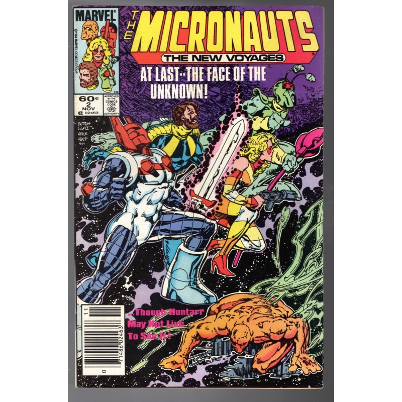 THE MICRONAUTS. THE NEW VOYAGES 2 - MARVEL 1984 - BAGGED BOARDED - VF+(8.5)