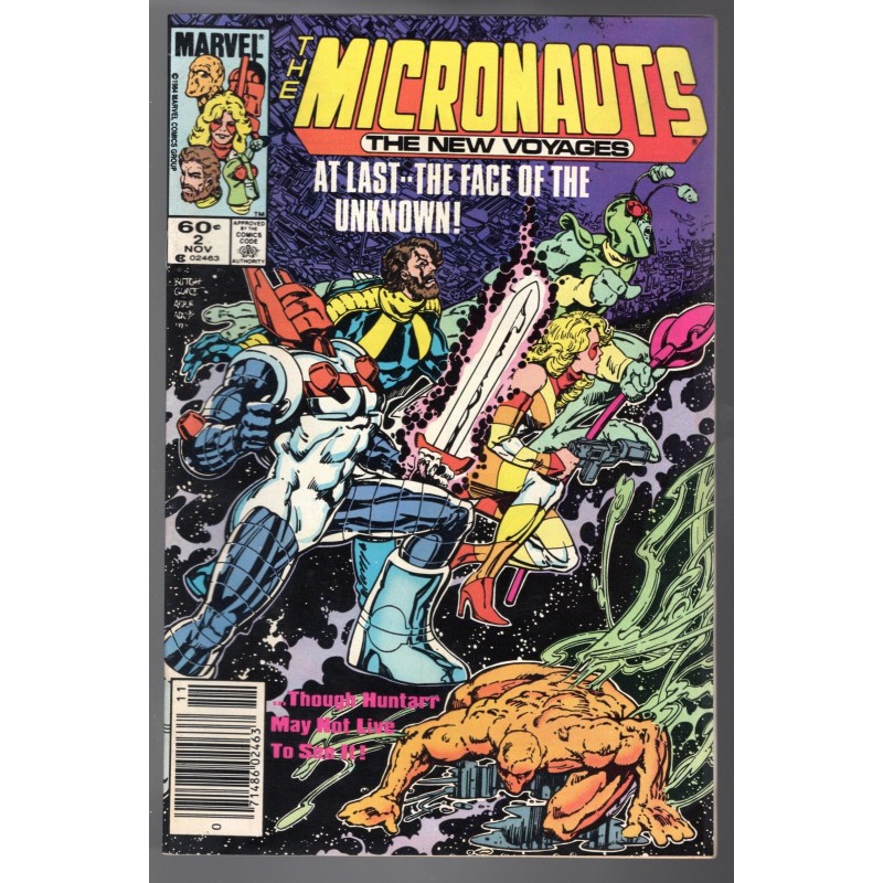 THE MICRONAUTS. THE NEW VOYAGES 2 - MARVEL 1984 - BAGGED BOARDED - NM (9.4)