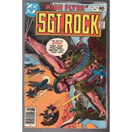 SGT ROCK 336 - DC 1980 - BAGGED BOARDED - VG (4.0)