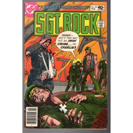 SGT ROCK 337 - DC 1980 - BAGGED BOARDED - FN (6.0)