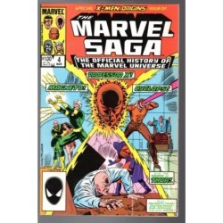 MARVEL SAGA 4 - MARVEL 1986 - BAGGED BOARDED - VF+(8.5)