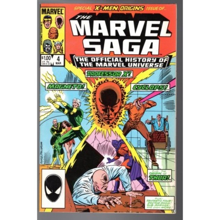 MARVEL SAGA 4 - MARVEL 1986 - BAGGED BOARDED - VF+(8.5)