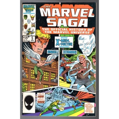 MARVEL SAGA 5 - MARVEL 1986 - BAGGED BOARDED - VF/NM (9.0)