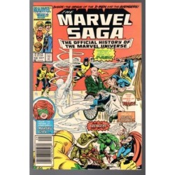 MARVEL SAGA 10 - MARVEL 1986 - BAGGED BOARDED - VF (8.0)