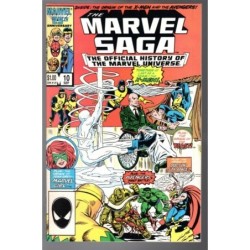 MARVEL SAGA 10 - MARVEL 1986 - BAGGED BOARDED - VF/NM (9.0)