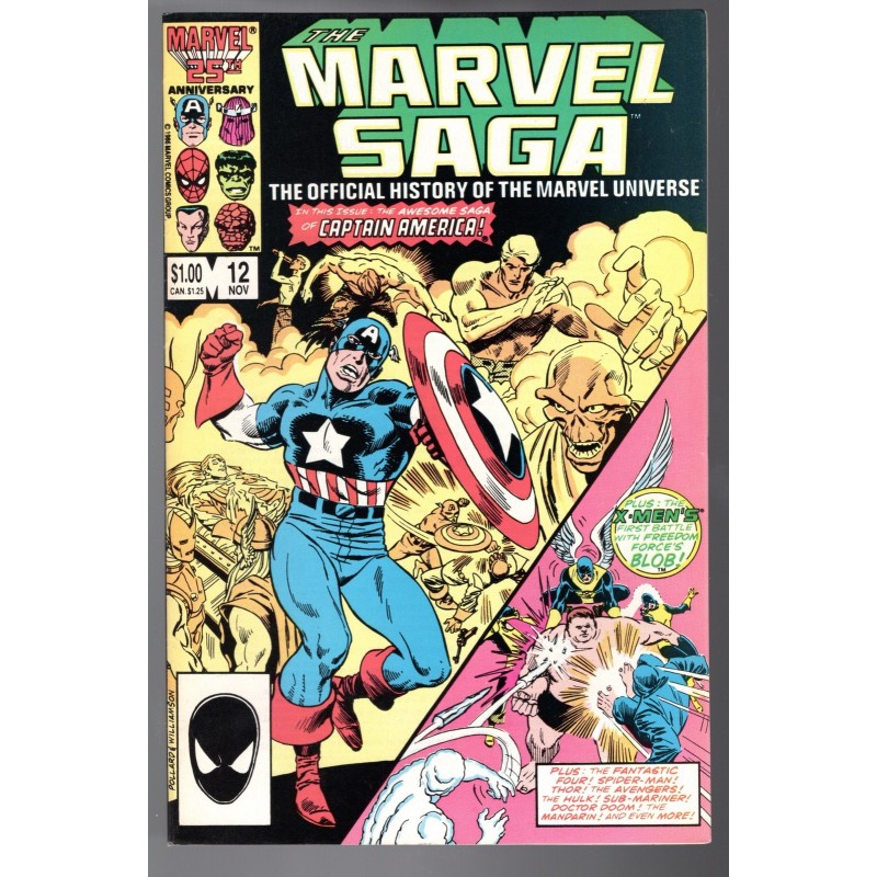 MARVEL SAGA 12 - MARVEL 1986 - BAGGED BOARDED - NM (9.4)