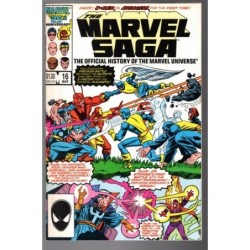 MARVEL SAGA 16 - MARVEL 1987 - BAGGED BOARDED - VF+(8.5)