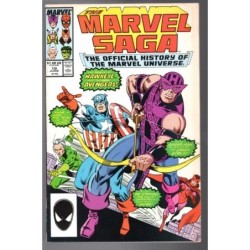 MARVEL SAGA 19 - MARVEL 1987 - BAGGED BOARDED - VF-(7.5)