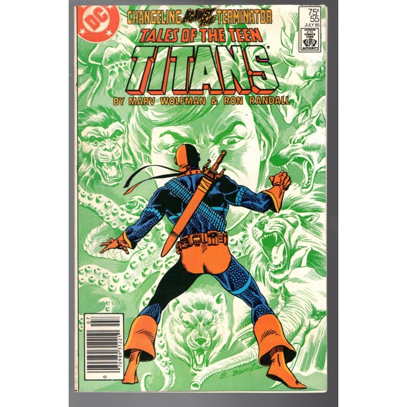 TALES OF THE TEEN TITANS 55 - DC 1985 - BAGGED BOARDED - FN+(6.5)