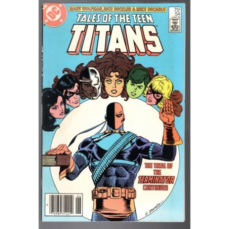 TALES OF THE TEEN TITANS 54 - DC 1985 - BAGGED BOARDED - FN+(6.5)