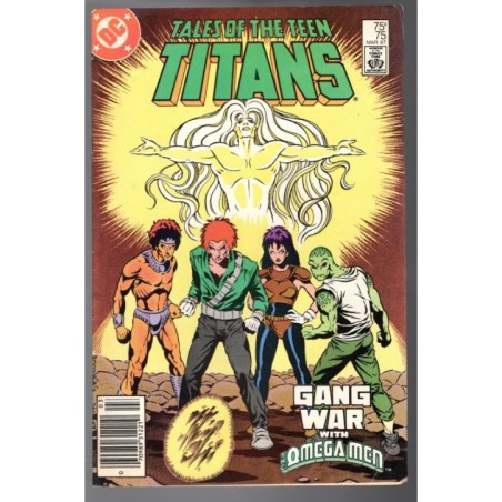 TALES OF THE TEEN TITANS 75 - DC 1987 - BAGGED BOARDED - FN+(6.5)