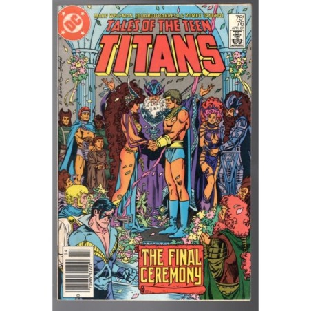 TALES OF THE TEEN TITANS 76 - DC 1987 - BAGGED BOARDED - FN+(6.5)