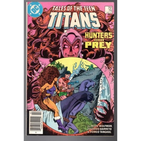 TALES OF THE TEEN TITANS 74 - DC 1987 - BAGGED BOARDED - VF (8.0)
