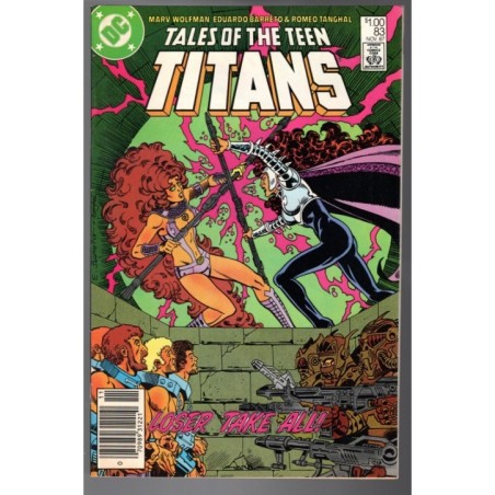 TALES OF THE TEEN TITANS 83 - DC 1987 - BAGGED BOARDED - VF (8.0)
