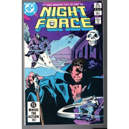 NIGHT FORCE 5 - DC 1982 - BAGGED BOARDED - VF (8.0)