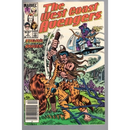 THE WEST COAST AVENGERS 3 - MARVEL 1985 - BAGGED BOARDED - VF (8.0)
