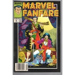 MARVEL FANFARE 43 - MARVEL 1987 - BAGGED BOARDED - VF+(8.5)