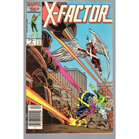 X-FACTOR 3 - MARVEL 1986 - BAGGED BOARDED - VF (8.0)