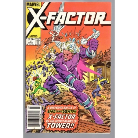 X-FACTOR 2 - MARVEL 1986 - BAGGED BOARDED - VF/NM (9.0)