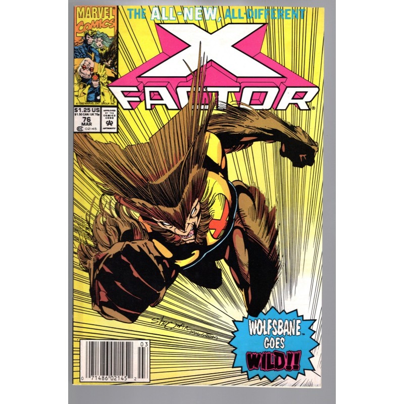 X-FACTOR 76 - MARVEL 1992 - BAGGED BOARDED - VF/NM (9.0)
