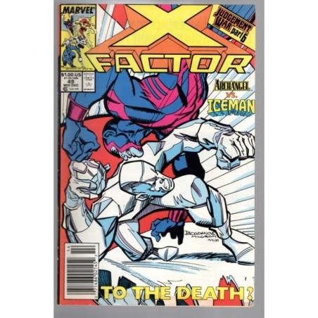 X-FACTOR 49 - MARVEL 1989 - BAGGED BOARDED - VF+(8.5)