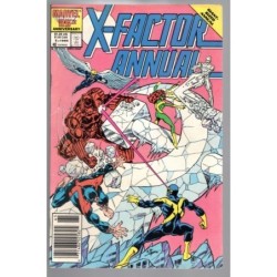 X-FACTOR ANNUAL 1 - MARVEL 1986 - BAGGED BOARDED - VF (8.0)