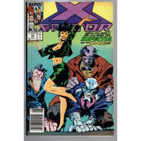 X-FACTOR 29 - MARVEL 1988 - BAGGED BOARDED - FN/VF (7.0)