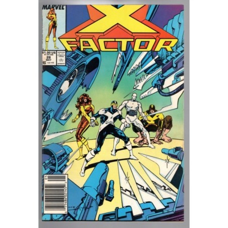 X-FACTOR 28 - MARVEL 1988 - BAGGED BOARDED - VF (8.0)