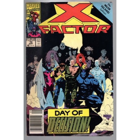 X-FACTOR 70 - MARVEL 1991 - BAGGED BOARDED - FN (6.0)