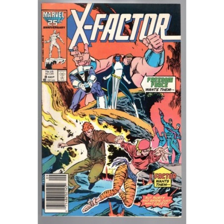 X-FACTOR 8 - MARVEL 1986 - BAGGED BOARDED - VF (8.0)