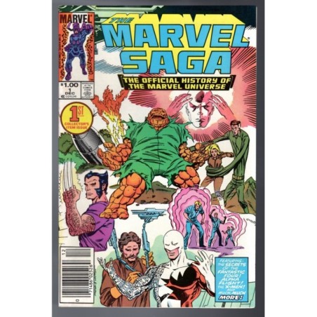 MARVEL SAGA 1 - MARVEL 1985 - BAGGED BOARDED - VF/NM (9.0)