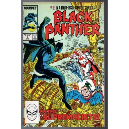 BLACK PANTHER 2 - MARVEL 1988 - BAGGED BOARDED - FN+(6.5)