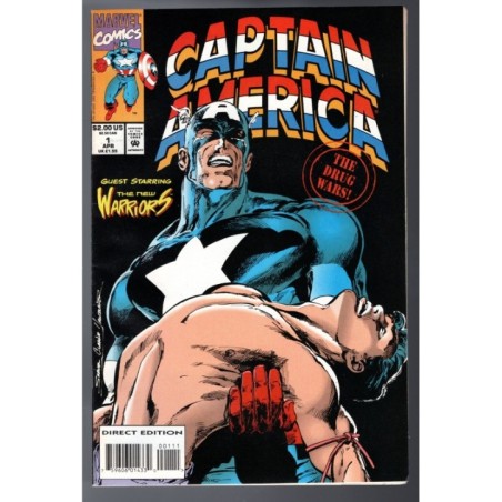 CAPTAIN AMERICA 1 - MARVEL 1994 - BAGGED BOARDED - VF (8.0)