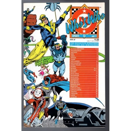 WHO'S WHO 1 - DC 1987 - BAGGED BOARDED - VF+(8.5)