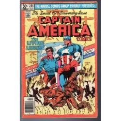 CAPTAIN AMERICA 255 - MARVEL 1981 - BAGGED BOARDED - FN-(5.5)