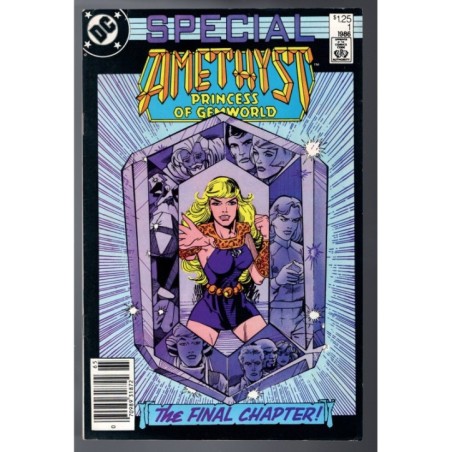 AMETHYST SPECIAL 1 - DC 1986 - BAGGED BOARDED - FN/VF (7.0)