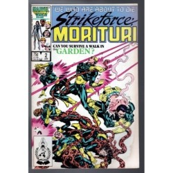 STRIKEFORCE: MORITURI 2 - MARVEL 1987 - BAGGED BOARDED - VG (4.0)