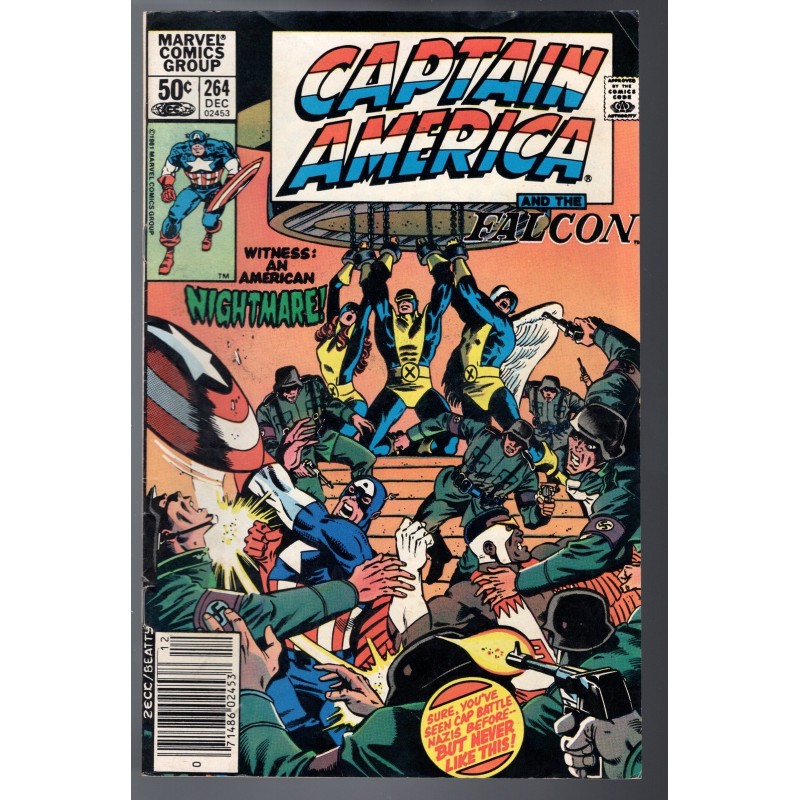 CAPTAIN AMERICA 264 - MARVEL 1981 - BAGGED BOARDED - FN+(6.5)
