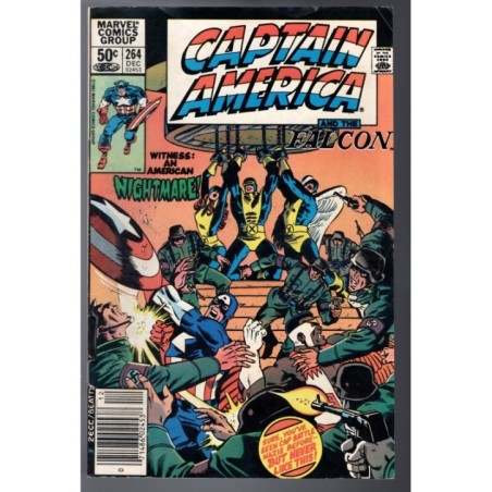 CAPTAIN AMERICA 264 - MARVEL 1981 - BAGGED BOARDED - FN+(6.5)