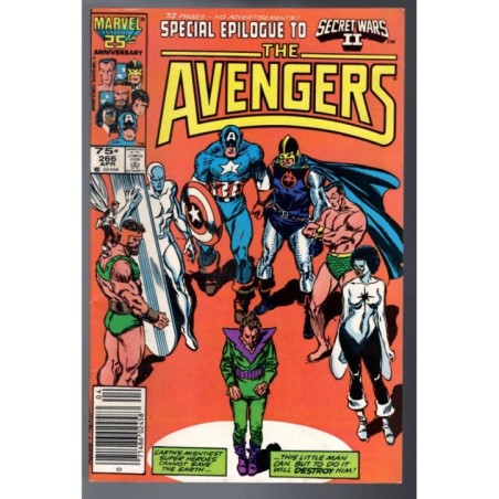 THE AVENGERS 266 - MARVEL 1986 - BAGGED BOARDED - VF-(7.5)