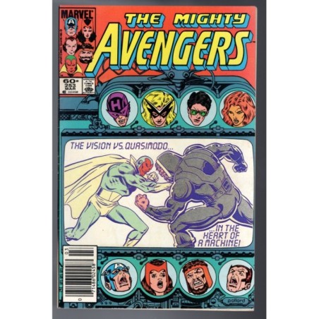 THE MIGHTY AVEMGERS 253 - MARVEL 1985 - BAGGED BOARDED - VF-(7.5)
